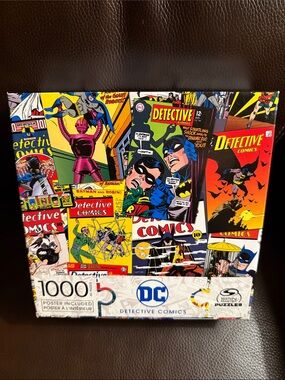 DC Detective Comics spin master 1000 piece jigsaw puzzle. Done once from new.